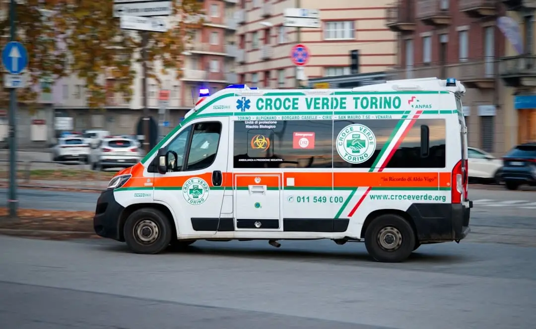 Apotek och sjukvård i Bergamo illustration