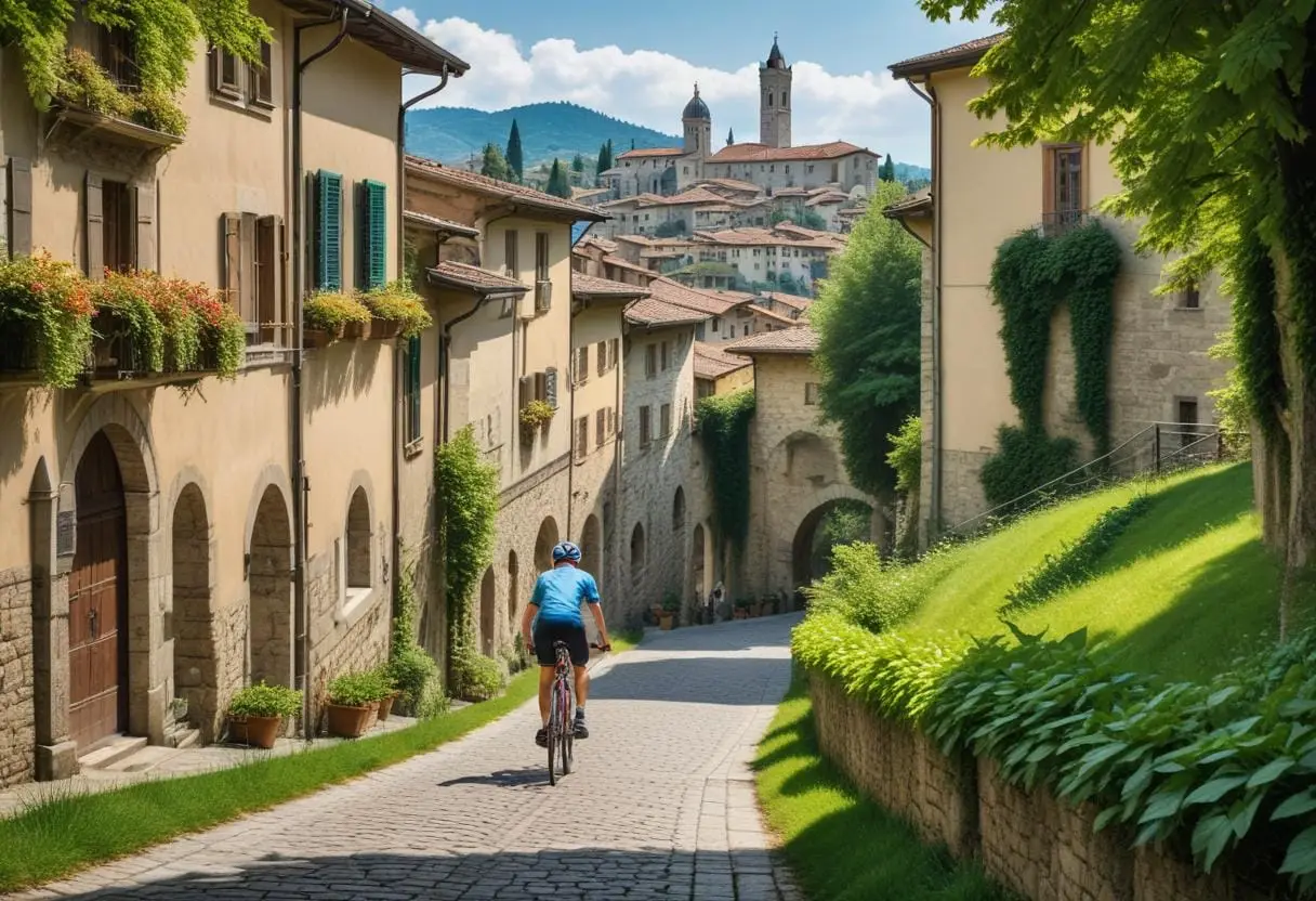 Cykelvänlighet i Bergamo – En cykelälskares dröm! illustration