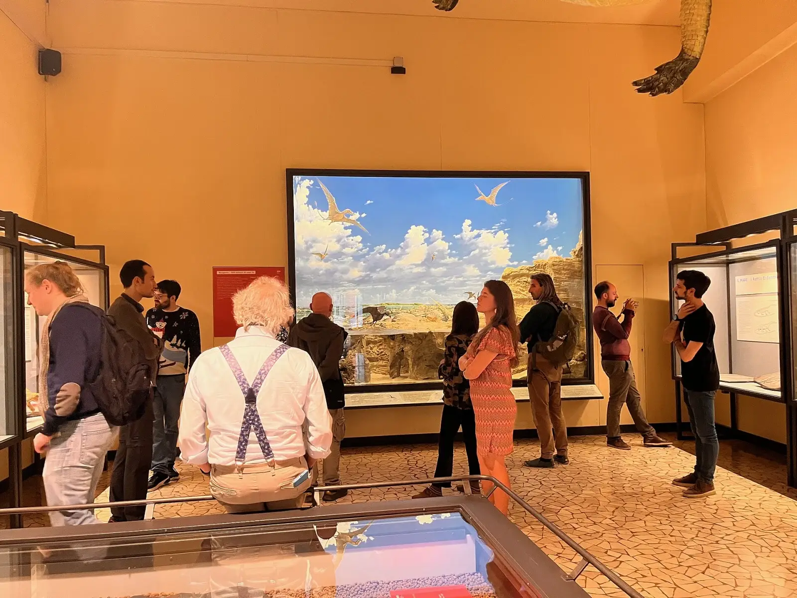 Guidad workshop på naturhistoriska museet i Bergamo