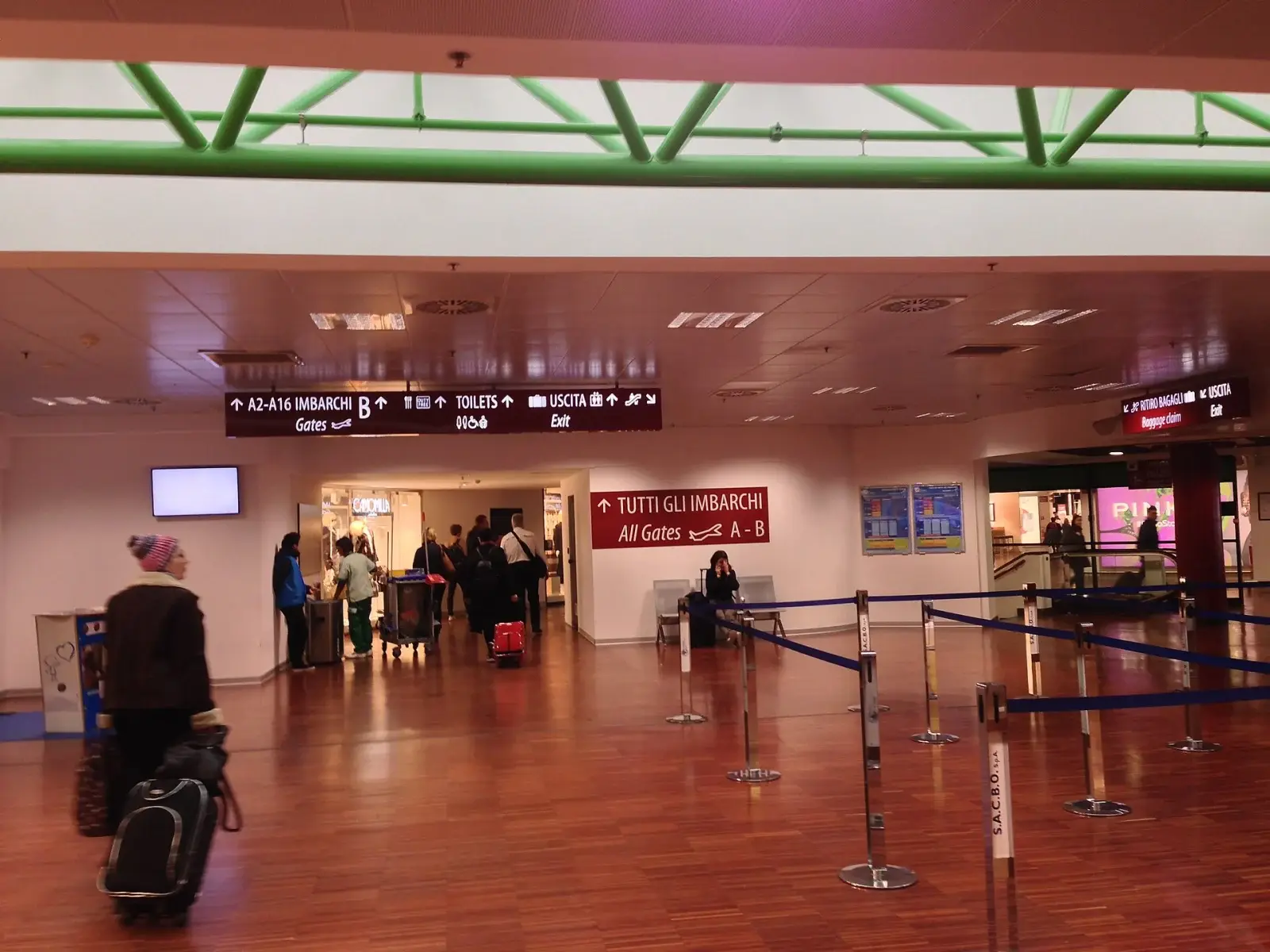 Orio al Serio-flygplatsen BGY vid Bergamo