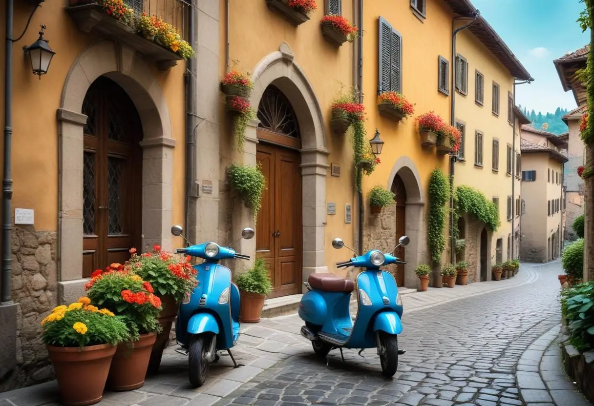 Hyra moped i Bergamo – enkelt och roligt! illustration