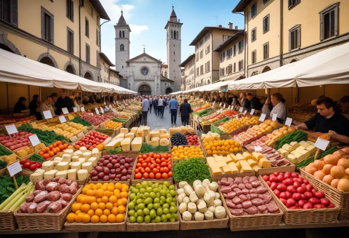 Upptäck de bästa matbutikerna i Bergamo! illustration